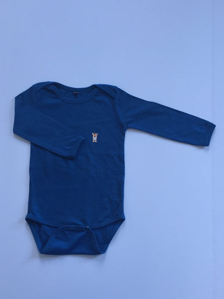 Cheetah Onesie - Blue