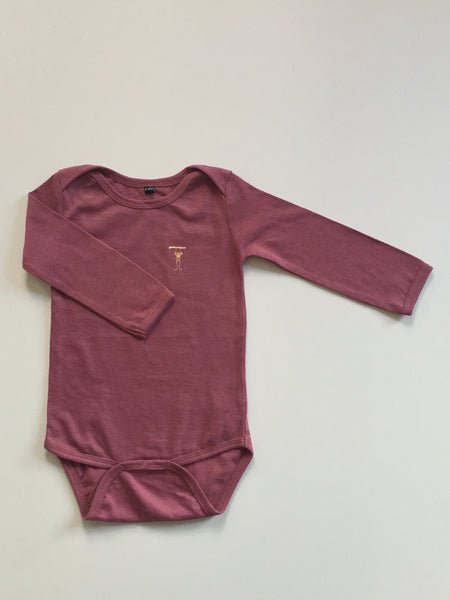 Monkey Onesie - Pink